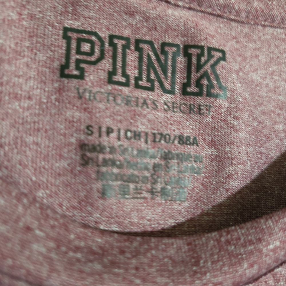 PINK Victoria's Secret Crop Top Sleeveless Womens S Lightweight - Picture 5 of 11